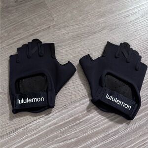 lululemon athletica Black Fingerless Gloves